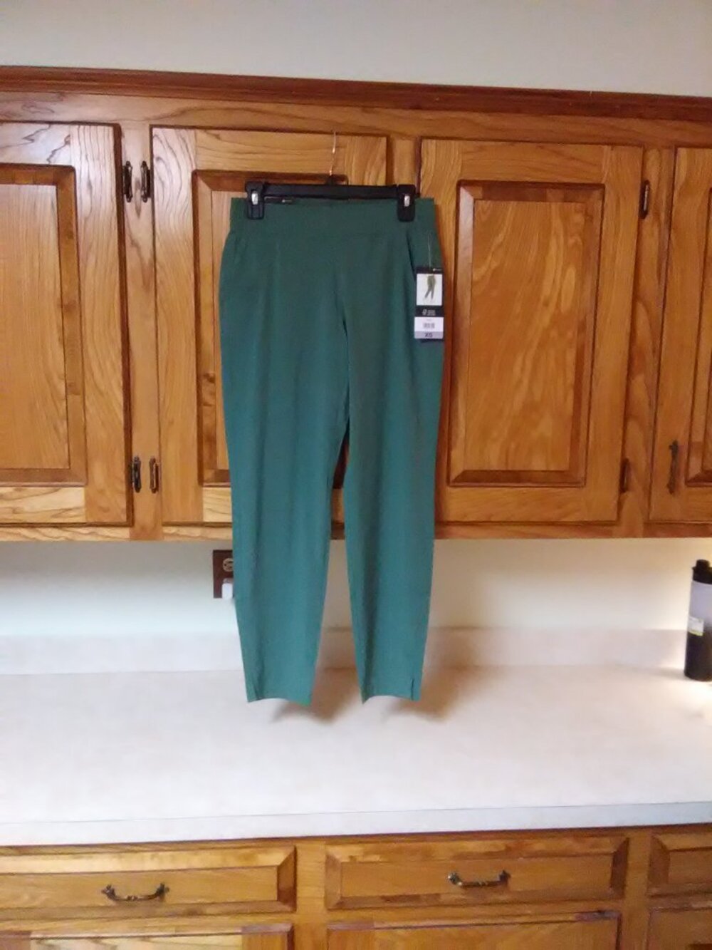 Eddie Bauer Womens Traveler Ankle Pants in Green Size XS - NWT - NEW